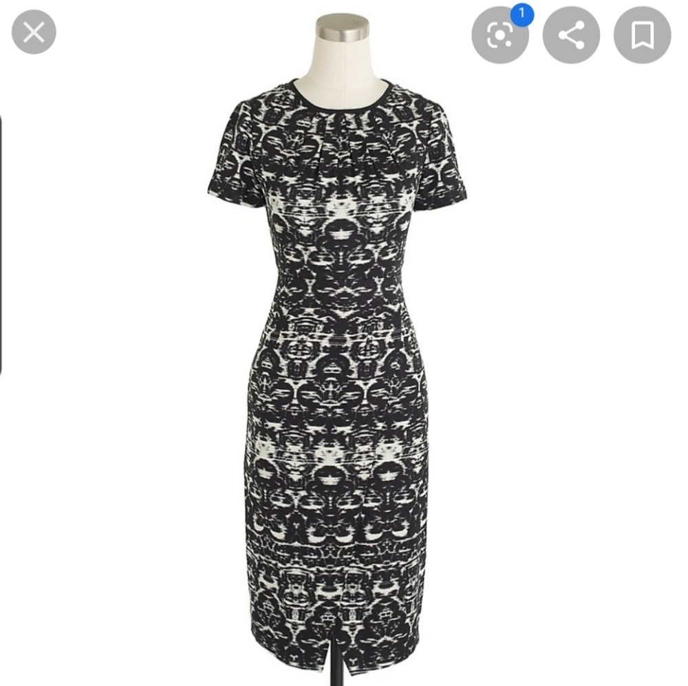 J. Crew Ikat Dress